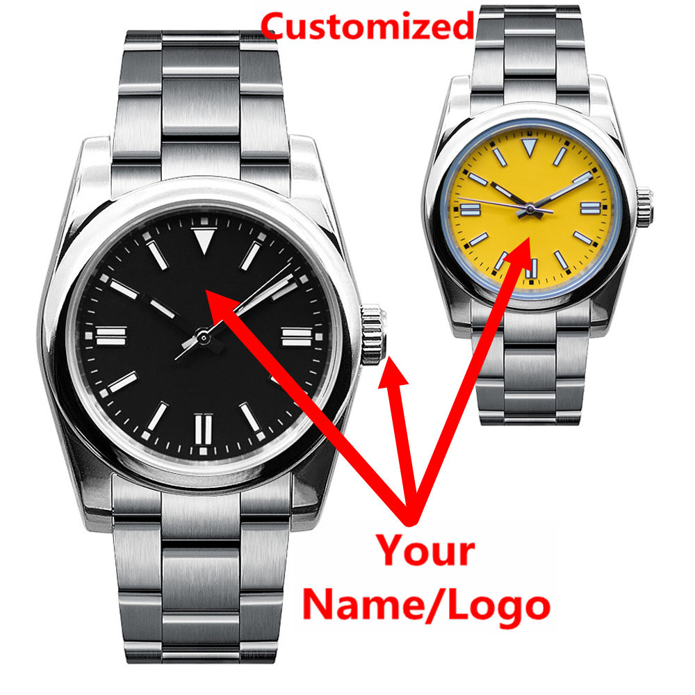 Jewelry For Watches - Özel Logo Erkek Saati Safir Lüks