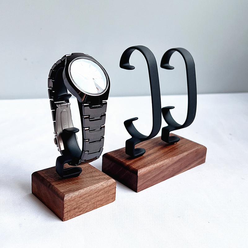 Ahşap C-Şeklinde Saat Tutucu,  - Jewelry And Watches Inc incelemesi ve fiyatı