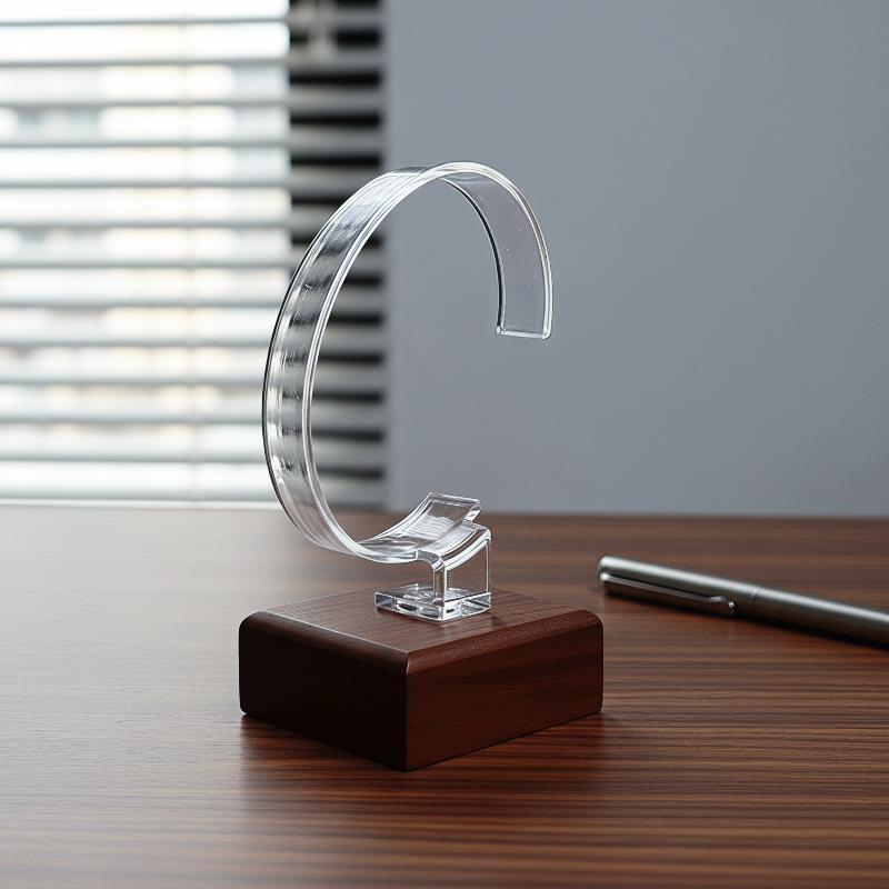 Ahşap C Şeklinde Saat Tutucu,  - Jewelry And Watches Inc incelemesi ve fiyatı