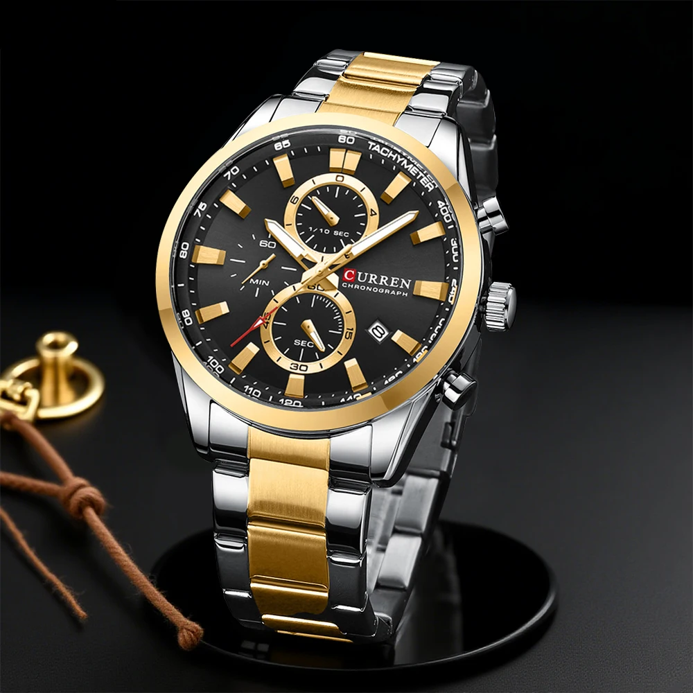 CURREN Casual Kuvars Chrono Sp - Jewelry For Watches incelemesi ve fiyatı